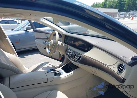 2018 Mercedes-Benz S 450 4Matic z USA, uszkodzony, nr VIN WDDUG6GB1JA364372